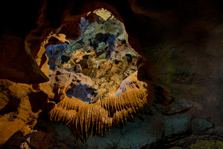 Valencia: San José Caves Tour & Summer Waterfall Day Trip Caves of San Jose + Waterfall - NH Hotel Pickup