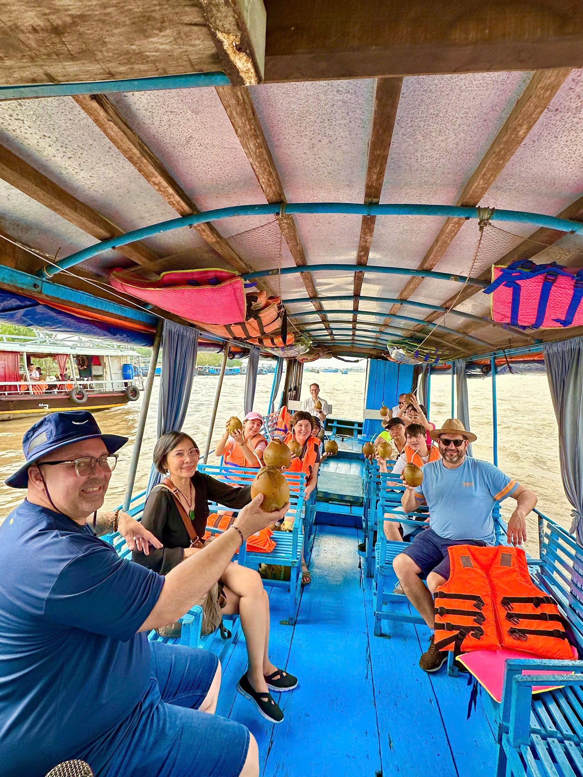 Von Ho-Chi-Minh-Stadt: 2-tägige Mekong-Delta-Tour mit Abfahrt von der Insel Phu Quoc