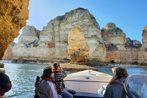 Lagos: Passeio guiado ao pôr do sol na Ponta da PiedadeExcursão em grupo compartilhada