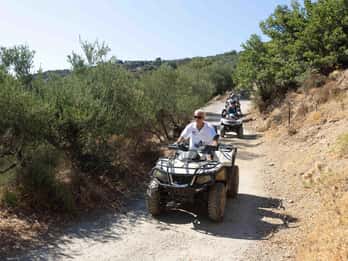 Hersonissos: ATV Quad Bike Safari in the Mountains of Crete