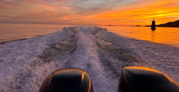 Sunset cruise to the Sanguinaires from Ajaccio