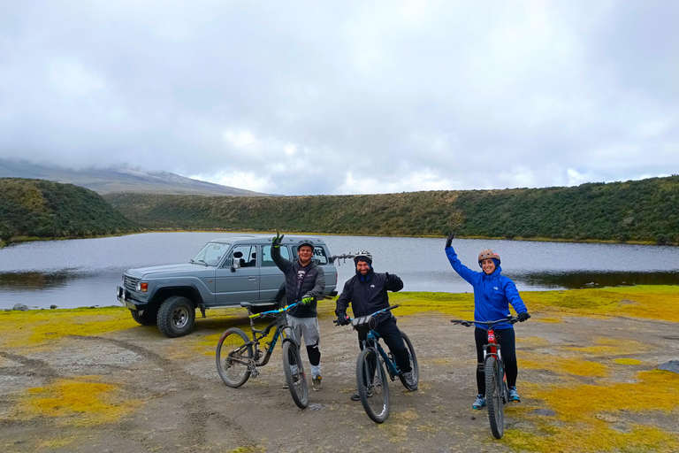 Quito : excursion à vélo au volcan Cotopaxi avec déjeunerVisite de groupe