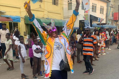 O MELHOR DO CARNAVAL DE MÁSCARAS DE TAKORADI WESTSIDE