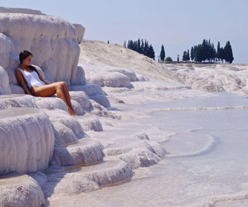 Bodrum: Pamukkale Pamuk Kalesi ve Hierapolis Günübirlik Öğle Yemeği Gezisi