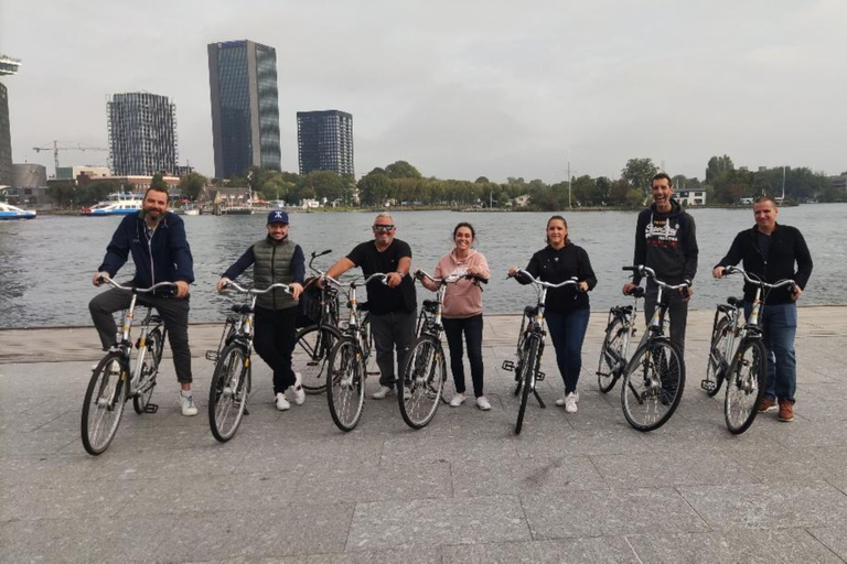 Amsterdam - guidat besök med cykel på franska