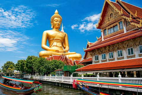 Bangkok: 2-stündige Kanaltour mit dem Teakboot