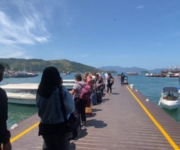 Desde Angra dos Reis: traslado en lancha rápida a Ilha Grande
