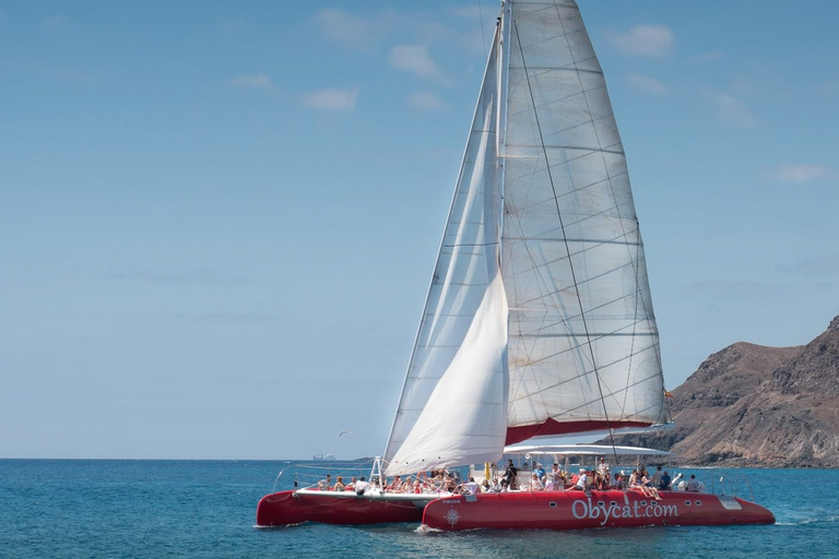 Caleta de Fuste : Expérience de navigation en catamaranOption standard