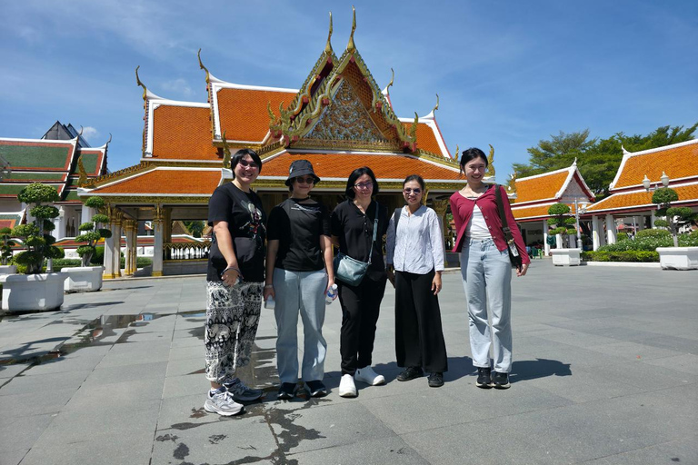 Bangkok: Old City Electric Tuk-Tuk Tour with Guide Private Tour no pick up