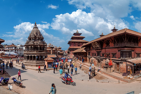 Katmandú : Excursión a 7 lugares declarados Patrimonio de la Humanidad por la UNESCO con almuerzoKatmandú: Recorrido turístico privado 4 Patrimonio de la UNESCO ,Almuerzo