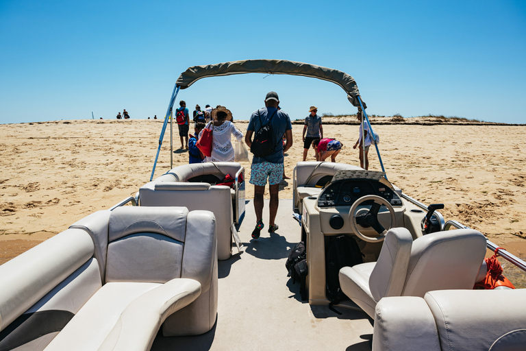 Ilha Deserta und Farol: Katamarantour ab Faro