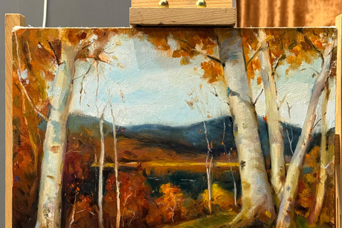 Florence: Create Your Own Oil Painting in a Real Art Studio Sunday Premium Atelier Session