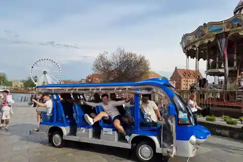 Gdansk:Tour privado de la ciudad de la cerveza en carrito de golf