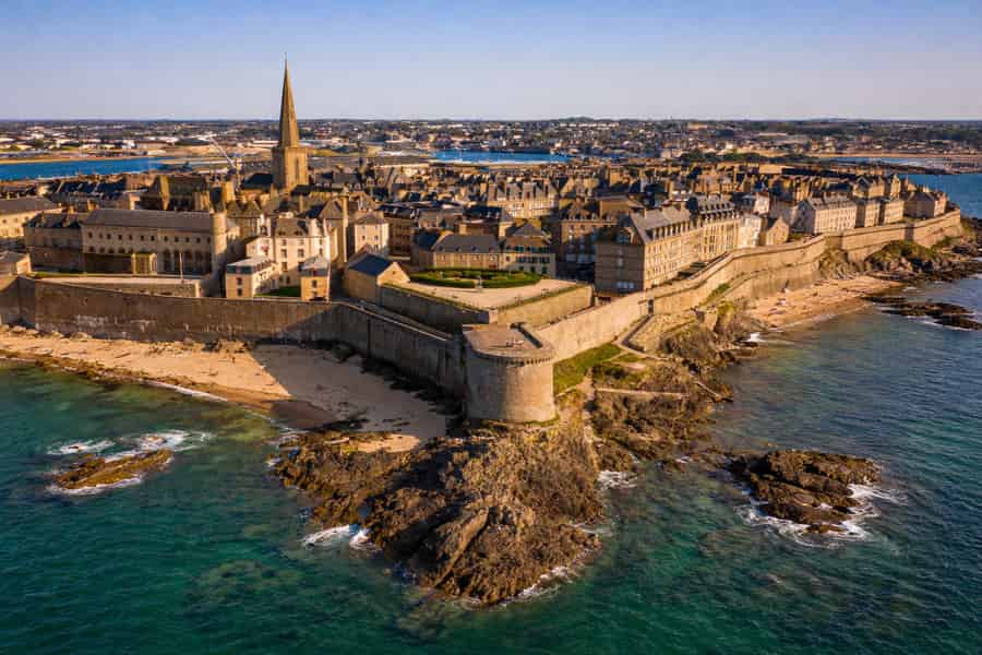 Privé-dagtour langs de kust naar Saint-Malo en Dinard