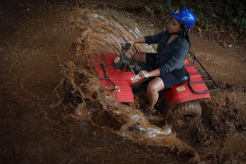 Cancun : Circuit dynamique avec quad, cenote et tyrolienneDOUBLE QUAD DE TULUM