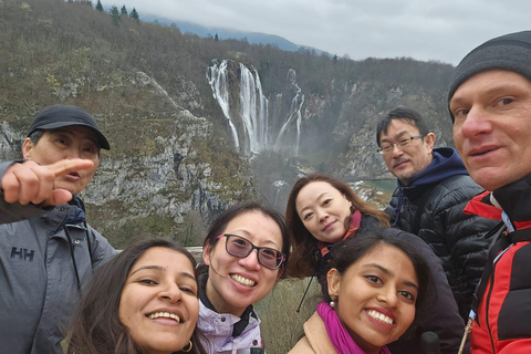 Zagreb: Plitvice Lakes & Rastoke Watermill Village Day Tour