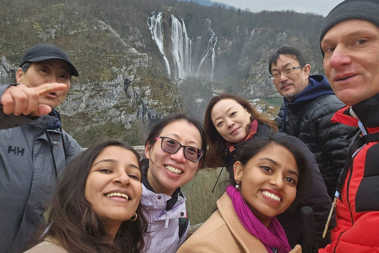 Zagreb: Plitvice Lakes & Rastoke Watermill Village Day Tour