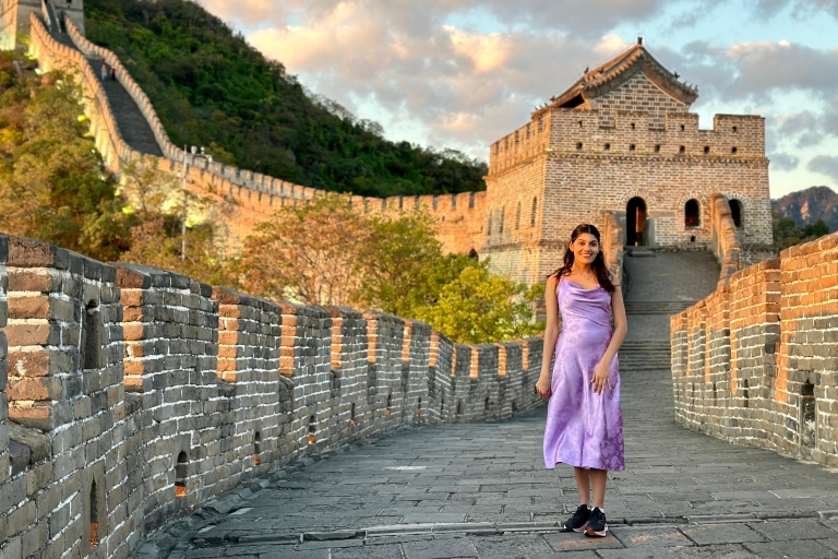 Peking: Mutianyu Great Wall Private Tour ab Hotel/Flughafen