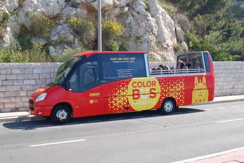 Marseille: Panoramic Tour of by Hop-On Hop-Off Colorbus