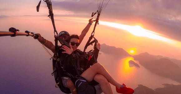 Fethiye: Babadağ Tandem Paragliding Experience over Ölüdeniz