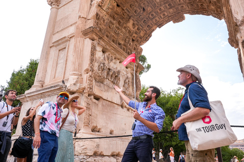 Roma: Tour dell&#039;Arena del Colosseo, del Foro Romano e del PalatinoTour per piccoli gruppi (massimo 10 partecipanti)