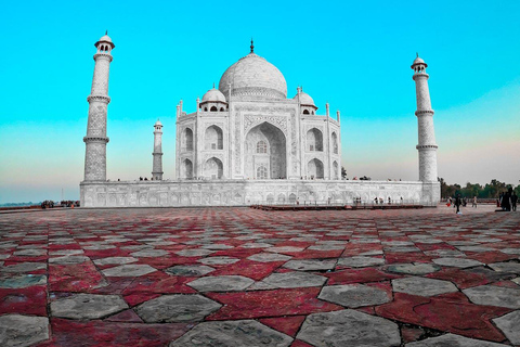 Tour privato del Taj Mahal e del Forte di Agra da DelhiTour privato con autista, auto e guida