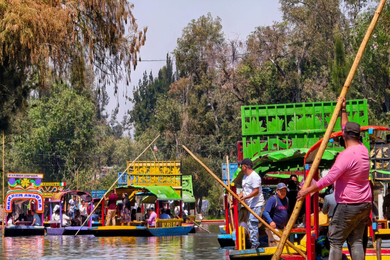 Mexico City: Xochimilco Trajinera Tour with Drinks & Tacos