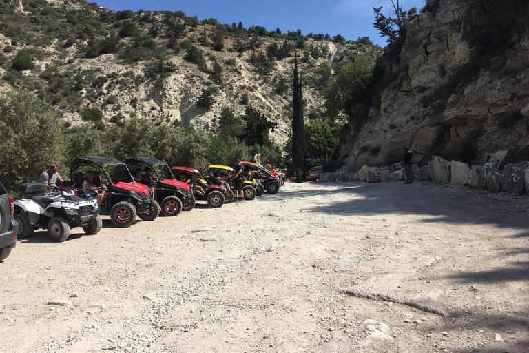 Paphos : Excursion en buggy à Akamas et aux chutes d&#039;Adonis5 heures de Buggy Tour Akamas incl et chutes d&#039;Adonis