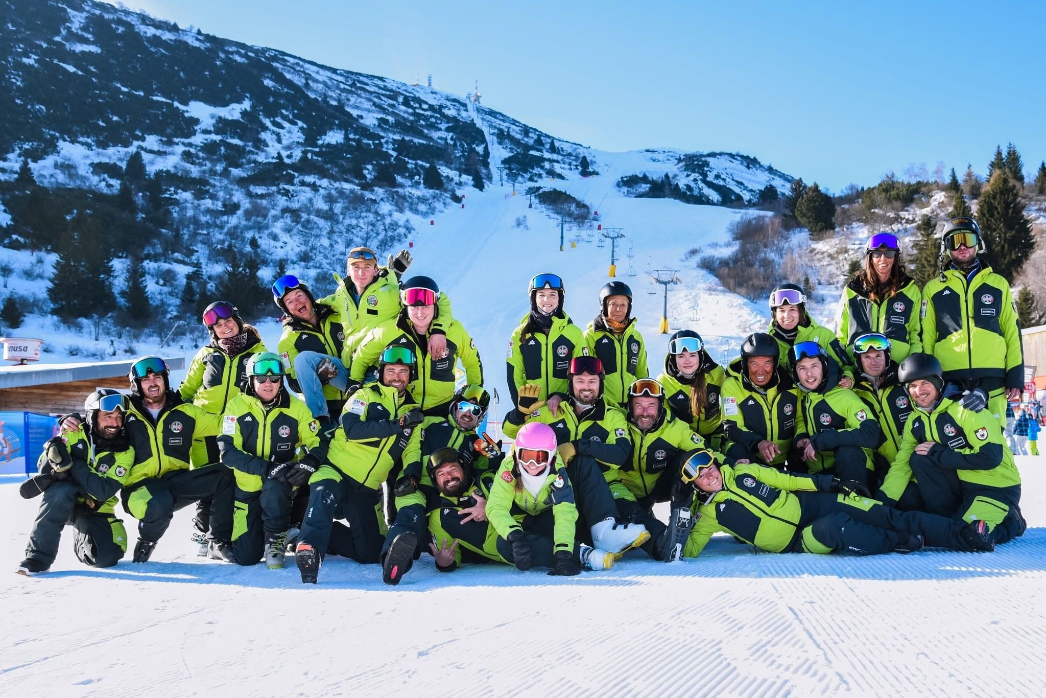 Gruppenkurs für alpinen Skisport Monte Bondone