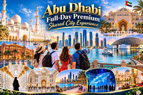 From Dubai: Abu Dhabi Full-Day Tour with Hotel Pickup