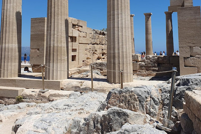 Vanuit Rhodos Stad: Avondtocht met de bus naar LindosVanuit Rhodos Stad: Avondbusreis naar Lindos