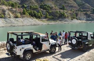 Benidorm: Geführter Jeep-Ausflug nach Guadalest und zu den Algar-Wasserfällen