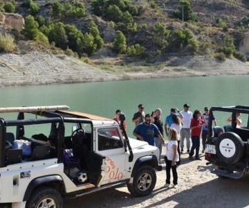 Benidorm: Geführter Jeep-Ausflug nach Guadalest und zu den Algar-Wasserfällen