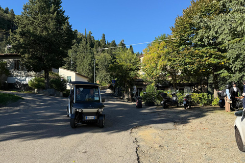 Florence: Private Golf Cart Tour to Fiesole & Roman Sites