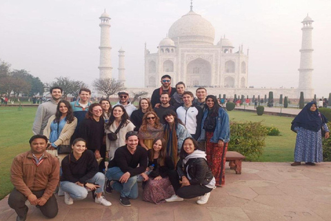 From Delhi : Taj Mahal Sunrise & Agra Fort Guided Day Trip