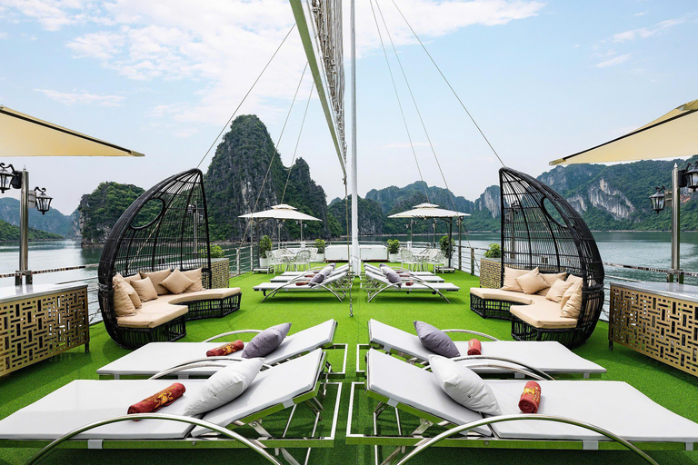 Herculus Cruises 5-sterren_ Verkende Ha Long Bay 1 dag