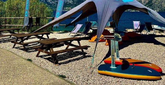 Malcesine: Lake Garda Wing Foil Lesson with Equipment