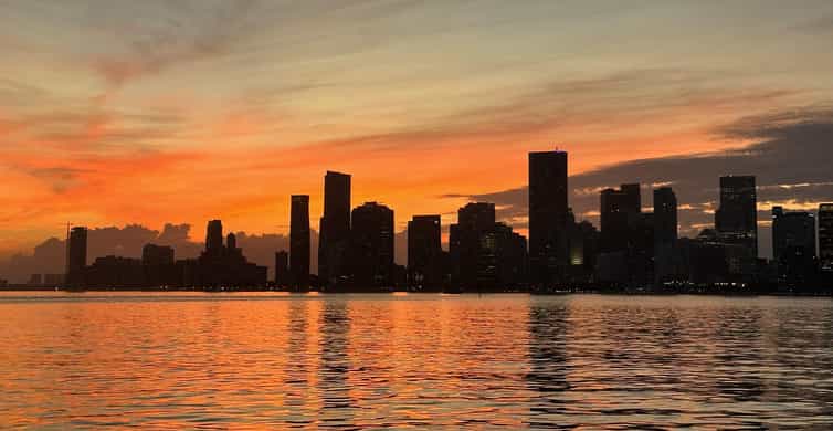 Miami Evening Boat Past Millionaire Homes on Water Taxi photo 6