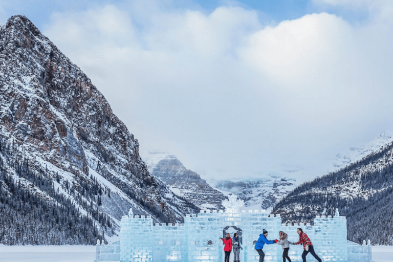 Moraine Lake, Lake Louise, & Banff Tour on Bus