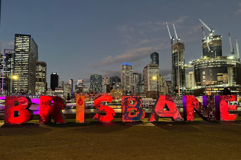 Brisbane's Popular Sights in Half Day VIP Private Tour Tour + Cruise Terminal Transfer