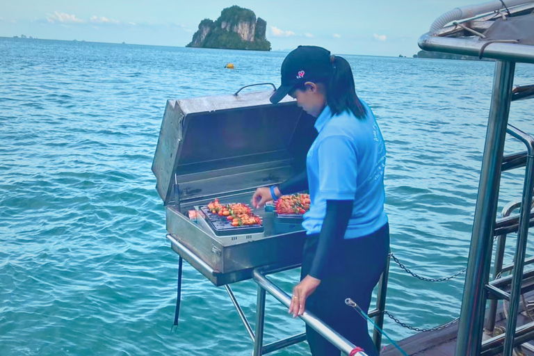 Krabi: Luxury Sunset Cruise to Hong Island Private Tour Half Day : Afternoon Tour