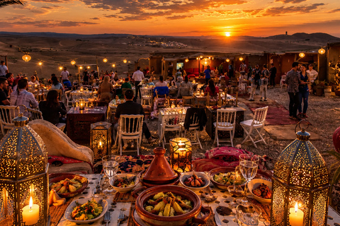 Marrakech: Agafay Desert Sunset With Dinner & Fire Show