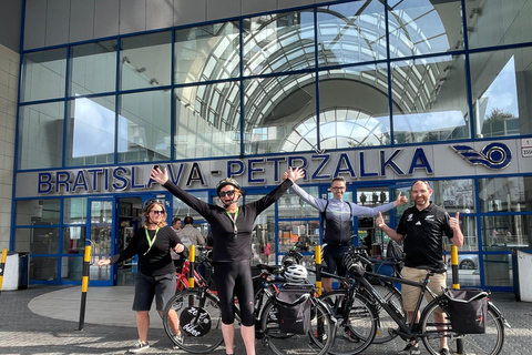 Bratislava - Budapest Alquiler de bicicletas con traslado de equipajePaquete de 7 días