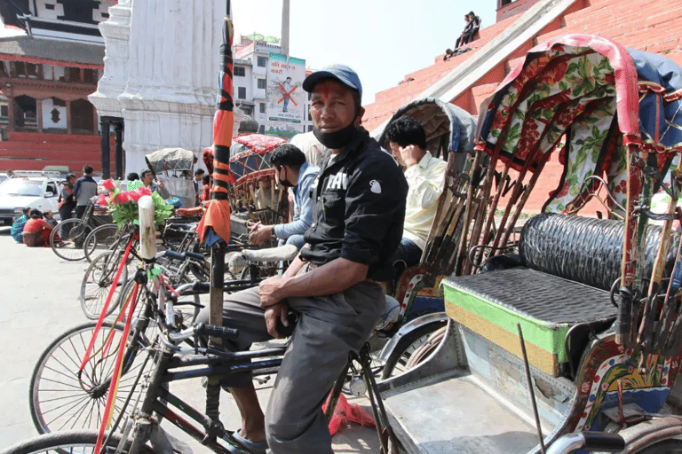 Exploring Kathmandu By Rickshaw