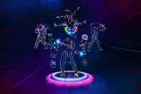 Las Vegas: iLuminate-show bij het STRAT-toegangsbewijs