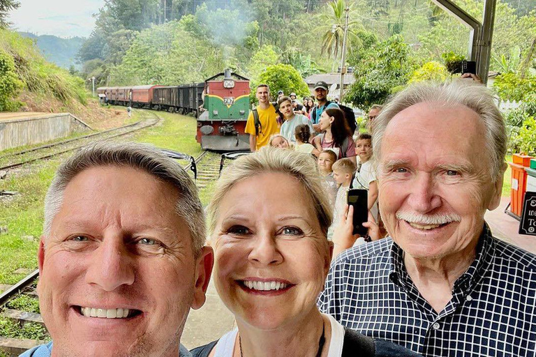 Colombo/Negombo: Sigiriya, Kandy, Ella 3-dagarsutflykt med tåg