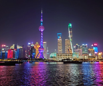 Shanghai: Huangpu River Night Cruise Ticket for Adult