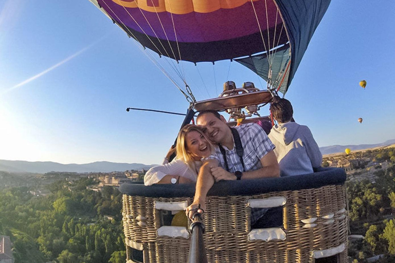 Balloon flights in the Madrid area