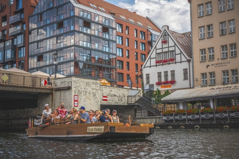 Gdansk: crucero por la ciudad en barco histórico polacoTour en ingles