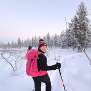 Parc Muotkantunturi, Inari - Expérience en Raquettes de neige